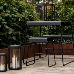 Online Zone Denmark A-Bench Outdoor Bænk med hylde Black