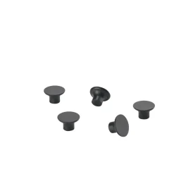 Hot Zone Denmark A-bulletin board Magnet 5 stk. Black