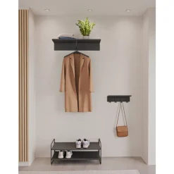 Discount Zone Denmark A-Coat Rack Hattehylde Black