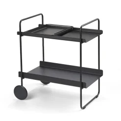 Online Zone Denmark A-Cocktail Trolley Cocktail trolley Black