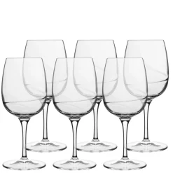 Best Luigi Bormioli Aero Hvidvinsglas 6 stk. Klar