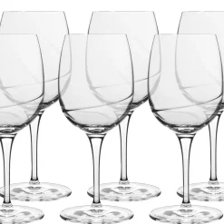 New Luigi Bormioli Aero Rødvinsglas 6 stk. Klar