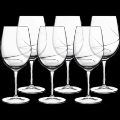 New Luigi Bormioli Aero Rødvinsglas 6 stk. Klar
