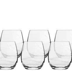 Hot Luigi Bormioli Aero Vandglas 6 stk. Klar