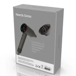 Nordic Sense AI-hårtørrer 1600 watt Grå