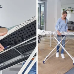 New Leifheit Airboard Express L Solid Strygebræt Hvid