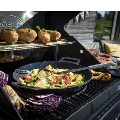 Online Rösle AllFlame Hero 6 Gasgrill 28000 watt Sort