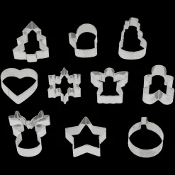 Best Blomsterbergs ass. forme Kageudstikker 10 stk. Stål