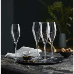 Best Luigi Bormioli Atelier Champagneglas Prosecco 2 stk. Klar