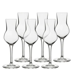 Discount Luigi Bormioli Atelier Grappaglas 6 stk. Klar