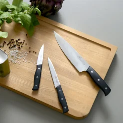 Best Lion Sabatier International Austral Knivsæt 3 dele Stål/Sort