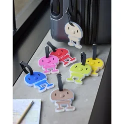 Hot Hoptimist Bag tag Blue