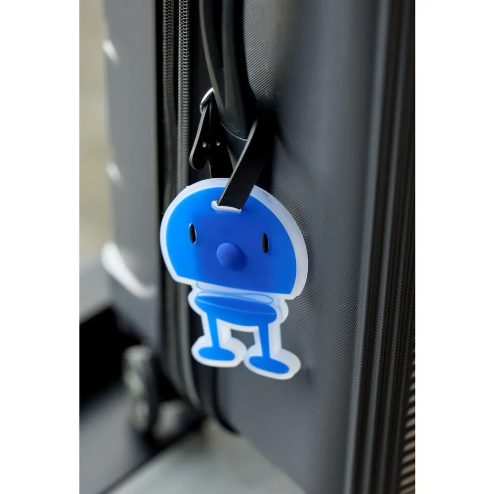 Hot Hoptimist Bag tag Blue