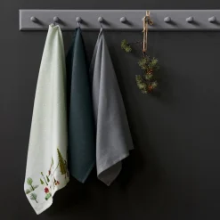 Best Södahl Bastian Diamond Viskestykke Forest green