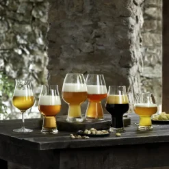 New Luigi Bormioli Birrateque Ølglas pilsner 2 stk. Klar