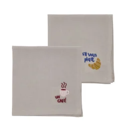 Discount Södahl Bistro Stofservietter 2 stk. Coffee brown