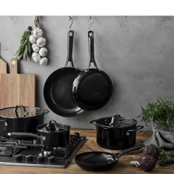 Outlet Pillivuyt Gourmet Blavet Grydesæt m/låg 6 dele Black