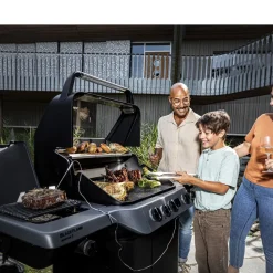 Rösle BlazeFlame Master 3 Gasgrill 24100 watt Sort