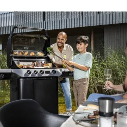 Rösle BlazeFlame Master 3 Gasgrill 24100 watt Sort