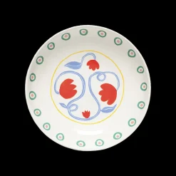 Online Costa Nova Bliss Salat-/pastatallerken dyb Rød/Hvid/Blå