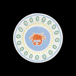 Hot Costa Nova Bliss Tallerken flad Blå/Koral/Rosa/Grøn