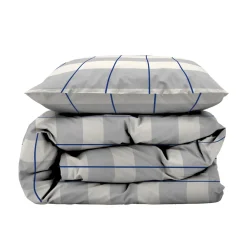 New Södahl Blocks Sengetøj Cloud grey