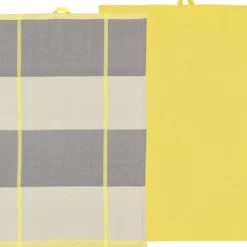 Sale Södahl Blocks Viskestykke 2 stk. Yellow