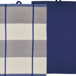 Discount Södahl Blocks Viskestykke 2 stk. Royal Blue