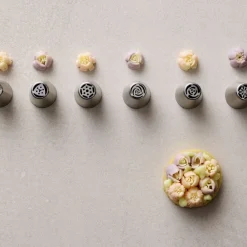 Sale Blomsterbergs Blomst Tyllesæt 6 stk. Stål