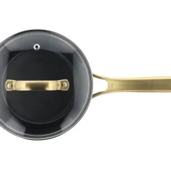 New HOLM Brasserie Kasserolle med glaslåg Sort