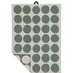 Outlet Södahl Bubbles Viskestykke 2 stk. Pine green