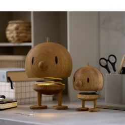 Clearance Hoptimist Bumble LED Lampe Oak