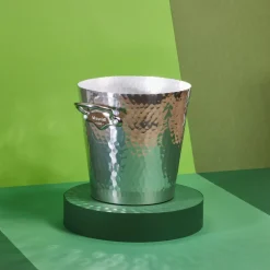 New Mauviel Champagnekøler rund Hamret aluminium