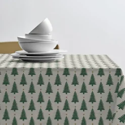 Best Södahl Christmas trees Akryldug m. antislip Pine green