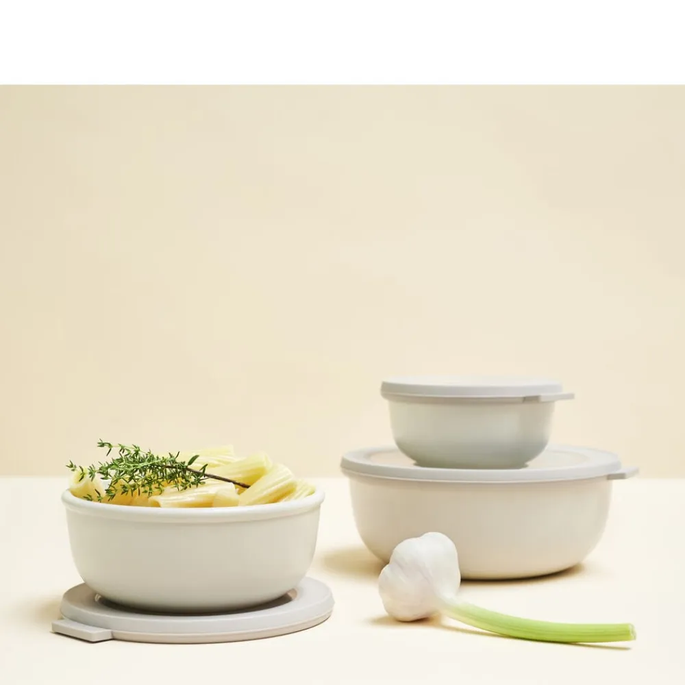 Online Mepal Cirqula Rektangulær skål m/låg Nordic white