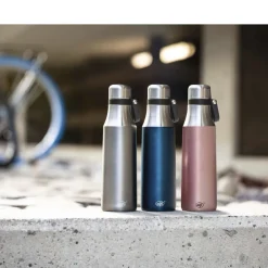 New Alfi City Drikkeflaske dobbeltvægget Rosa satin