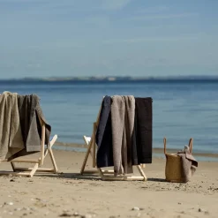 Outlet Zone Denmark Classic Badehåndklæde Gull Grey