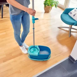 Outlet Leifheit Clean Twist Disc Ergo Gulvvaskersæt Gr&oslash;n
