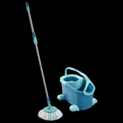 Clearance Leifheit Clean Twist Disc Ergo Mobile Gulvvaskersæt Gr&oslash;n