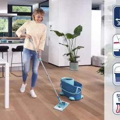 Clearance Leifheit Clean Twist M Ergo Mobile Gulvvaskersæt Gr&oslash;n