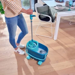 Clearance Leifheit Clean Twist M Ergo Mobile Gulvvaskersæt Gr&oslash;n