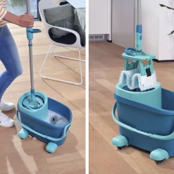 Clearance Leifheit Clean Twist M Ergo Mobile Gulvvaskersæt Gr&oslash;n