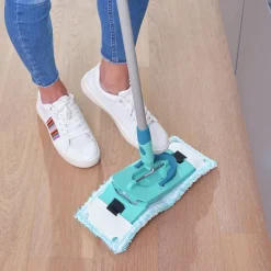 Discount Leifheit Clean Twist M Ergo/Power Clean Moppeklud super soft Lys blå