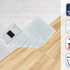 Discount Leifheit Clean Twist M Ergo/Power Clean Moppeklud micro duo Hvid