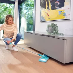 Outlet Leifheit Clean Twist M Ergo/Power Clean Moppeklud static plus Turkis