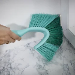 Discount Leifheit Click Hjørnekost Turkis