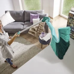 Discount Leifheit Click Hjørnekost Turkis