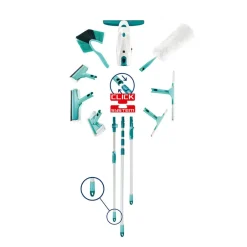 Discount Leifheit Click Teleskopstang Hvid/Turkis