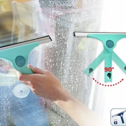 New Leifheit Click Vinduesskraber M Gr&oslash;n