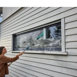 Clearance Leifheit Click Vinduesvasker 4in1 teleskop Gr&oslash;n